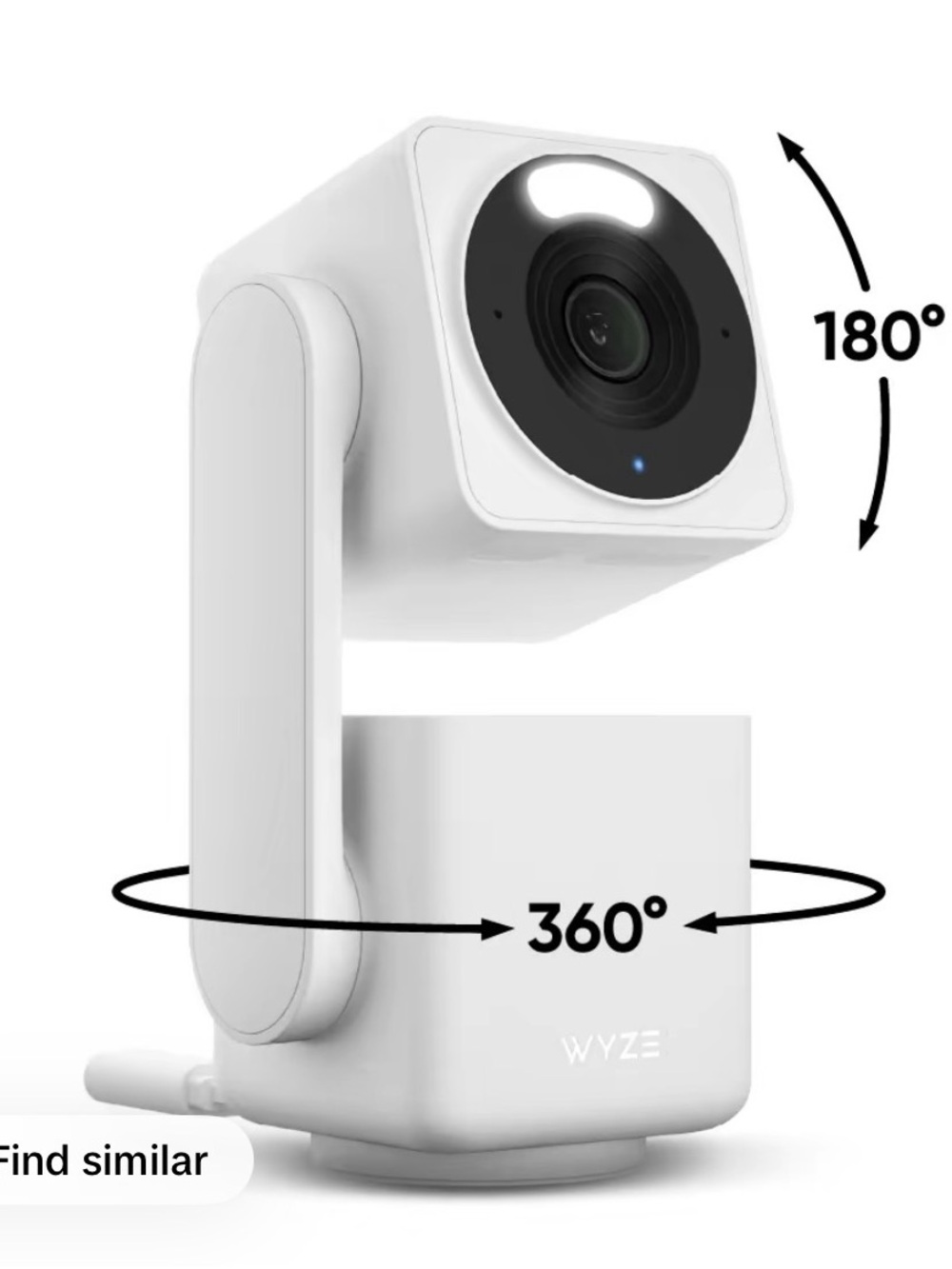 Wyze 4K Ultra HD Security Camera - Black and White
